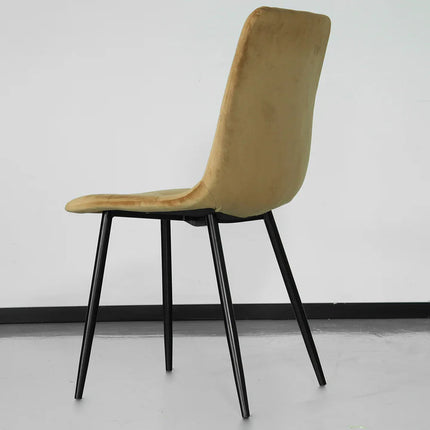 Eetkamerstoel bruin velvet Catoo