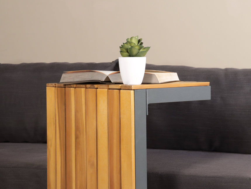 Loungetafel tuin acaciahout aluminium Darcio