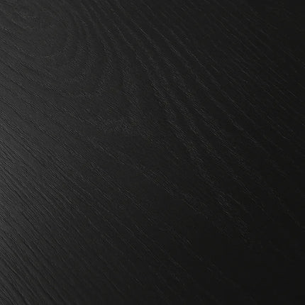 Eettafel Rato ovaal 160x100cm zwart MDF