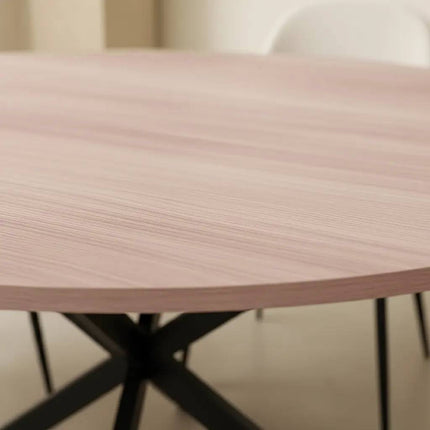 Eettafel Rato ovaal 160cm naturel MDF