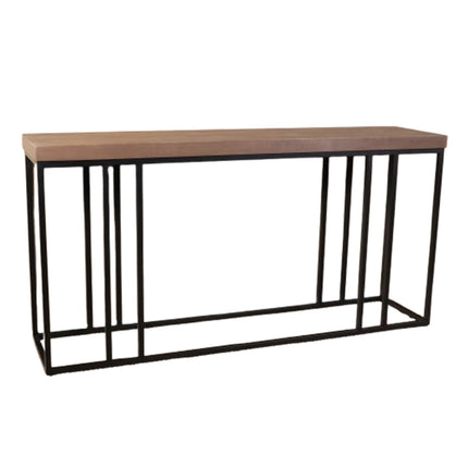 Bijzettafel 150cm mangohout Don walnoot