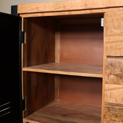 Dressoir mangohout 180cm bruin Jazzy