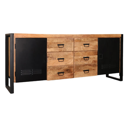 Dressoir mangohout 200cm bruin Jazzy