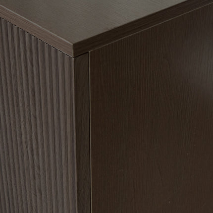 Dressoir melamine walnoot 160cm Oscar