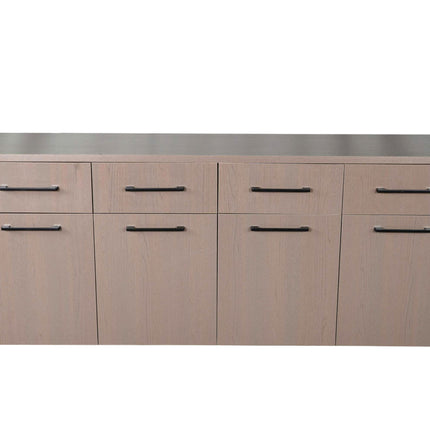 Dressoir melamine walnoot 180cm Alex