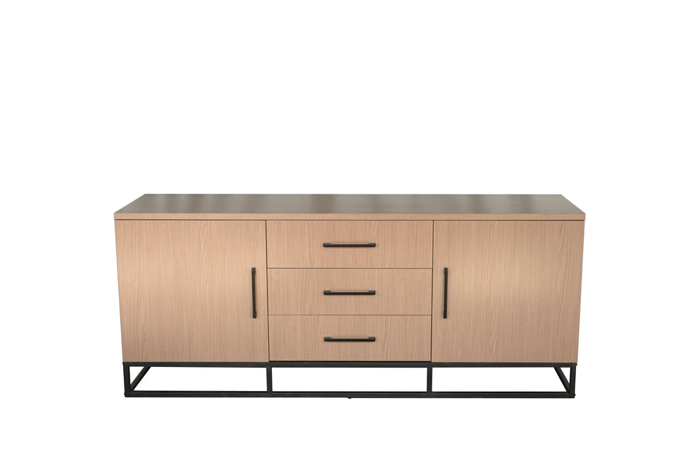 Dressoir melamine lichtbruin 180cm Hazel