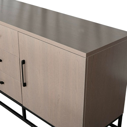 Dressoir melamine walnoot 180cm Hazel