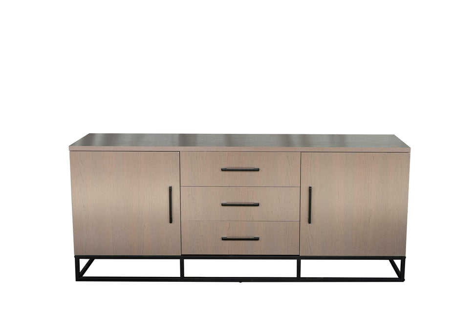 Dressoir melamine walnoot 180cm Hazel