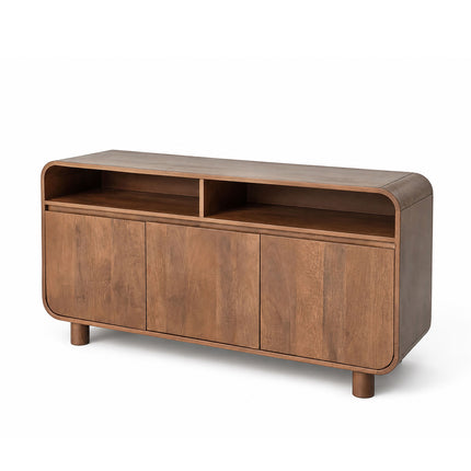 Dressoir Japandi walnoot mangohout 150cm Viggo