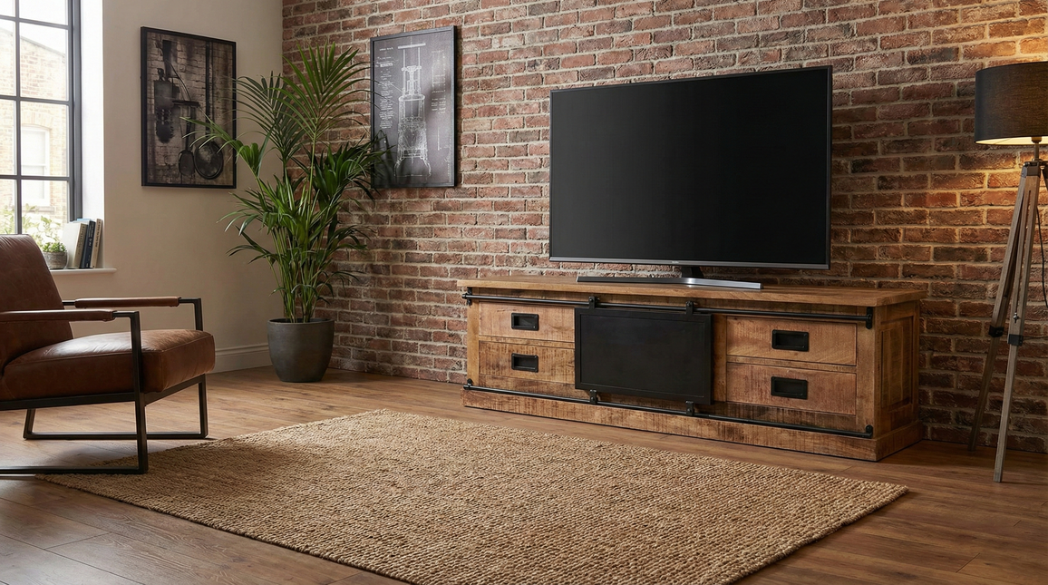 Dressoir mangohout 155cm bruin Jones