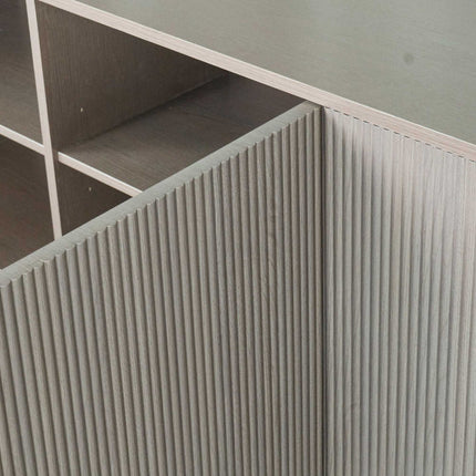 Dressoir melamine walnoot 160cm Oscar