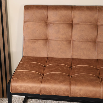 Eetkamerbank Vito 180cm bruin microvezel