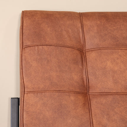 Eetkamerbank Vito 220cm cognac microvezel