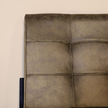 Eetkamerbank Vito 200cm donkergroen microvezel