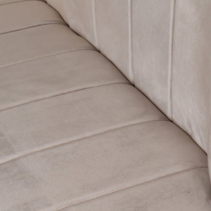Eetkamerbank Sally 160cm champagne velvet