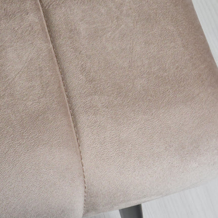 Eetkamerbank Sally 160cm champagne velvet