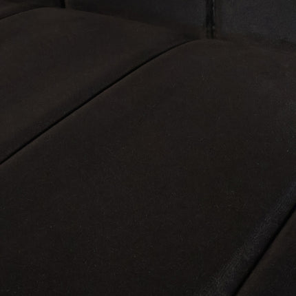 Eetkamerbank Sally 160cm zwart velvet