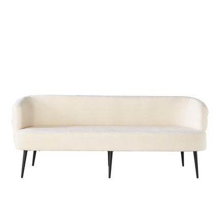 Eetkamerbank Quinn 200cm beige chenille