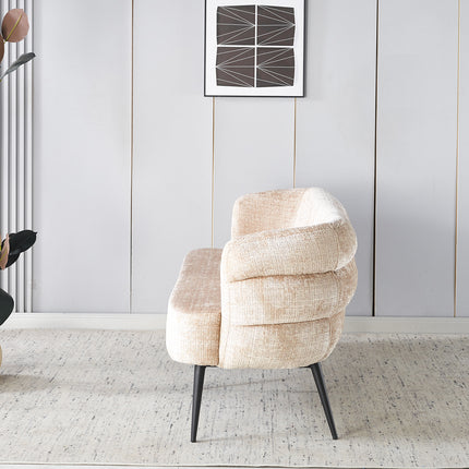 Eetkamerbank Quinn 160cm taupe chenille