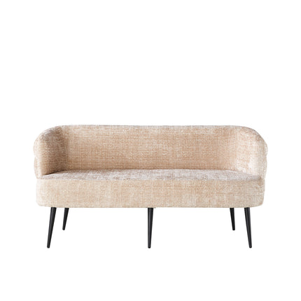 Eetkamerbank Quinn 160cm taupe chenille