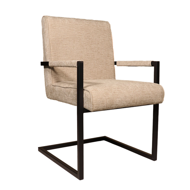 SET DEAL: 6 stuks Eetkamerstoel Milan beige chenille