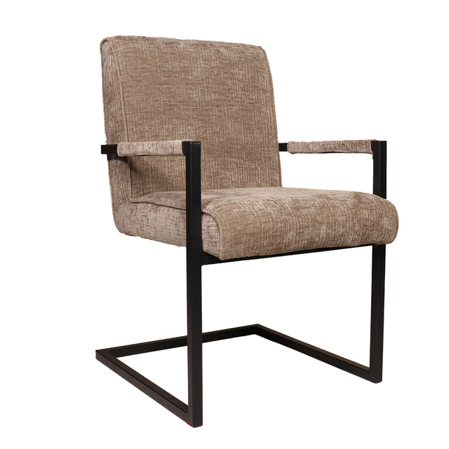 SET DEAL: 4 stuks Eetkamerstoel Milan taupe chenille