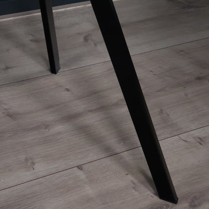 SET DEAL: 4 Eetkamerstoelen lichtgrijs microvezel Susta