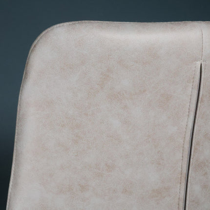 SET DEAL: 4 Eetkamerstoelen lichtgrijs microvezel Susta