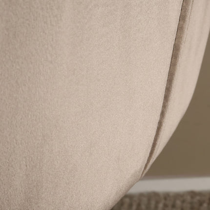 SET DEAL 6 stuks: Eetkamerstoel draaibaar Montana taupe velvet