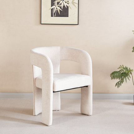 Eetkamerstoel Japandi beige Elias