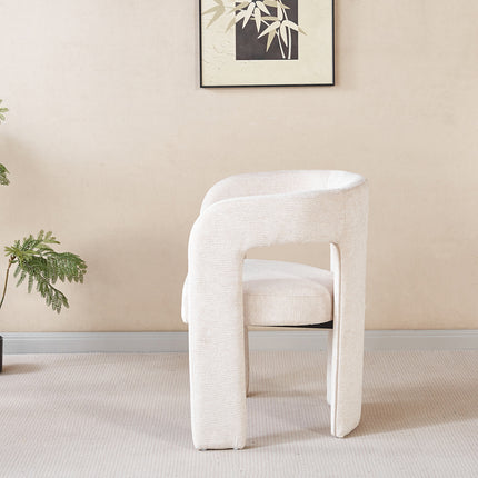 Eetkamerstoel Japandi beige Elias