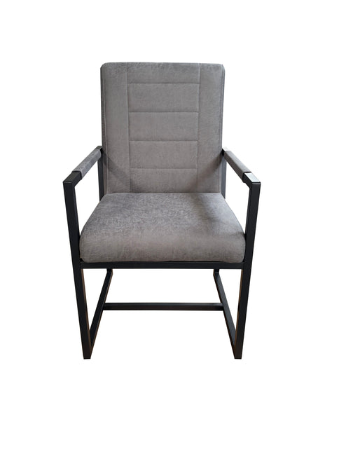 SET DEAL: 6 stuks Eetkamerstoel antraciet microvezel Forest