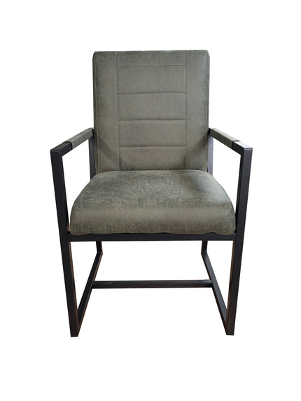 SET DEAL: 4 stuks Eetkamerstoel donkergroen microvezel Forest