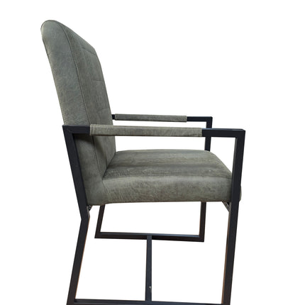 SET DEAL: 6 stuks Eetkamerstoel donkergroen microvezel Forest