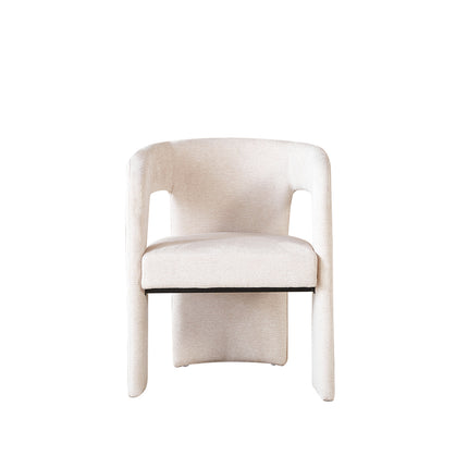 Eetkamerstoel Japandi beige Elias