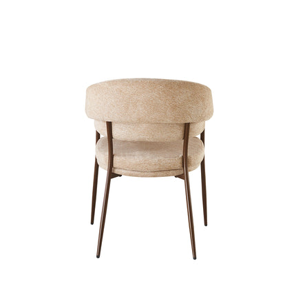 SET DEAL: 6 stuks Eetkamerstoel Japandi bruin Julian walnoot