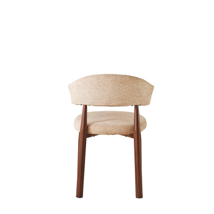 SET DEAL 6 stuks: Eetkamerstoel Japandi bruin Ouma walnoot