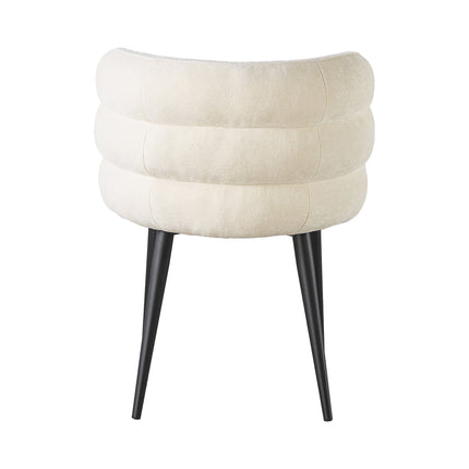 SET DEAL 4 stuks: Eetkamerstoel Quinn beige chenille