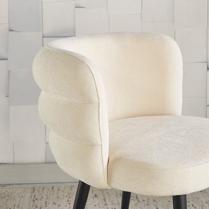 SET DEAL 4 stuks: Eetkamerstoel Quinn beige chenille
