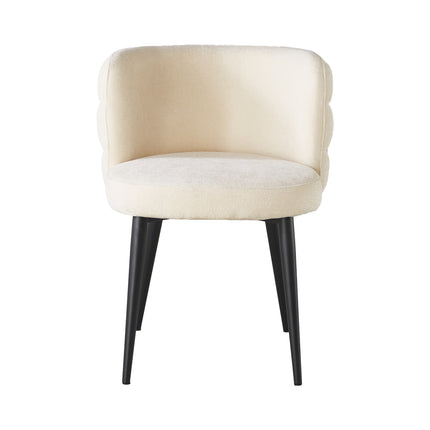 SET DEAL 4 stuks: Eetkamerstoel Quinn beige chenille