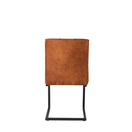 SET DEAL 6 stuks: Eetkamerstoel Vito cognac microvezel