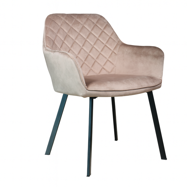 Eetkamerstoel champagne velvet Yurgan