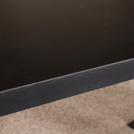 Eettafel Reef rechthoekig 200cm zwart melamine
