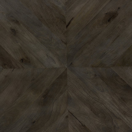 Eettafel Bali deens ovaal 160cm walnoot mangohout hongaarse punt