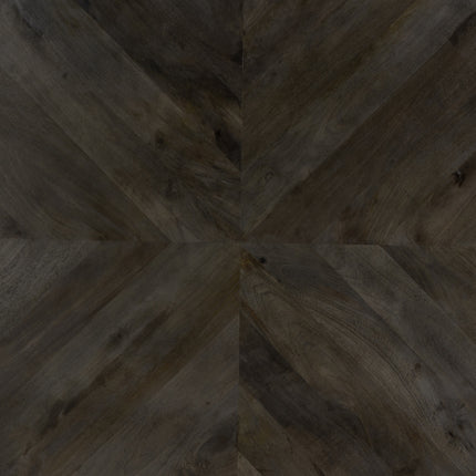 Eettafel Bali deens ovaal 180cm walnoot mangohout hongaarse punt