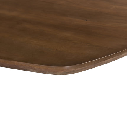Eettafel Jordan deens ovaal 200cm walnoot mangohout