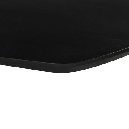 Eettafel Jordan deens ovaal 200cm zwart mangohout