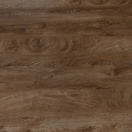 Uitschuifbare eettafel ovaal 160-220cm Liam bruin MDF