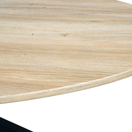 Eettafel ovaal 260cm Rato lichtbruin ovale tafel