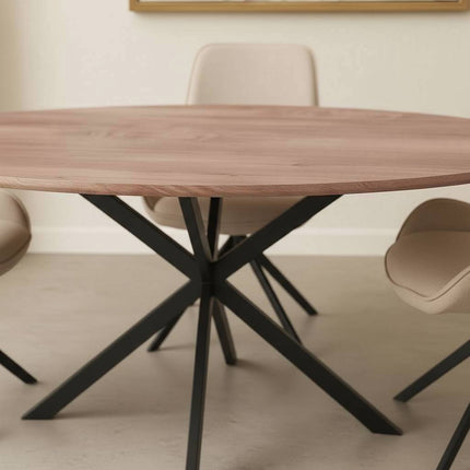 Eettafel Rato ovaal 160cm naturel MDF